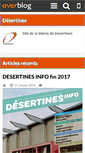 Mobile Screenshot of desertines.net